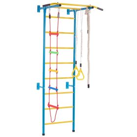 Wall Gym for Kids 5 in 1 Steel Indoor Kids Gym for Exercise Climbing Toys