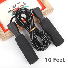 Gym Aerobic Exercise Boxing Skipping Jump Rope Adjustable Bearing Speed Fitness Bearing Jump Rope Tangle-Free Jumping Rope Speed Equipments Skipp