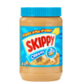 SKIPPY Peanut Butter, Creamy, 7 G Protein per Serving, 40 oz Plastic Jar