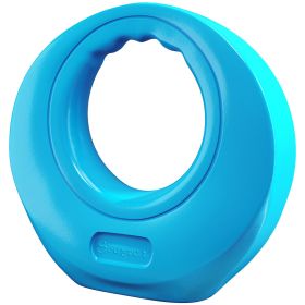 22lbs Kettlebell, Soft Kettle Bell with Wide Handle for Home Gym Weight Lifting and Strength Training, Light Blue